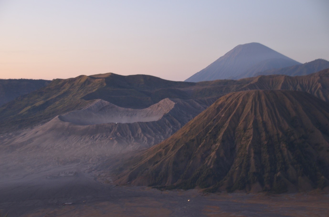 Mr Bromo - an active volcano that last erupted in 2011.