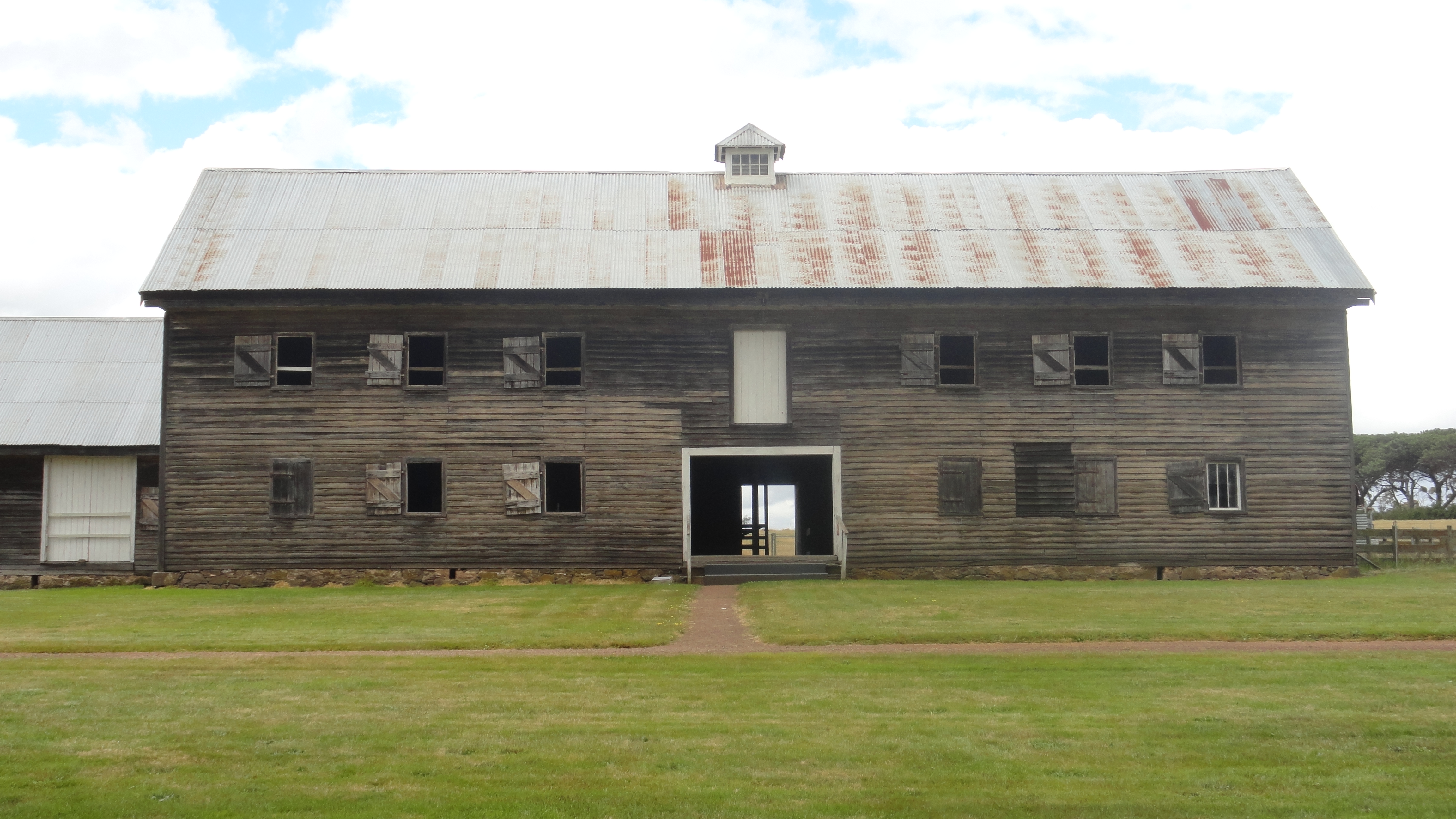 The woolshed is the oldest operating woolshed in Australia.