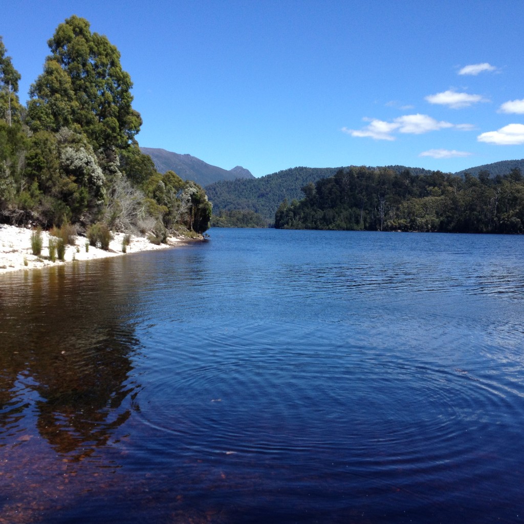 A picture perfect day at Tullah, located on the shores of Lake Rosebery.