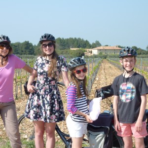 Philippa said their biking adventure helped their family reconnect.