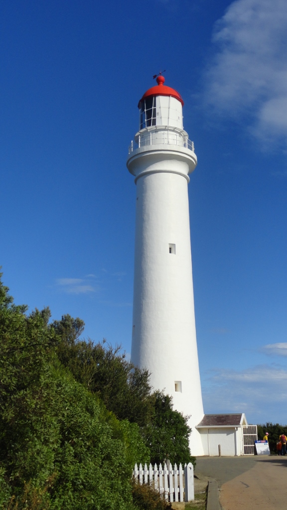 Split Point Lighthouse at Aireys Inlet on Victoria's Great Ocean Road.