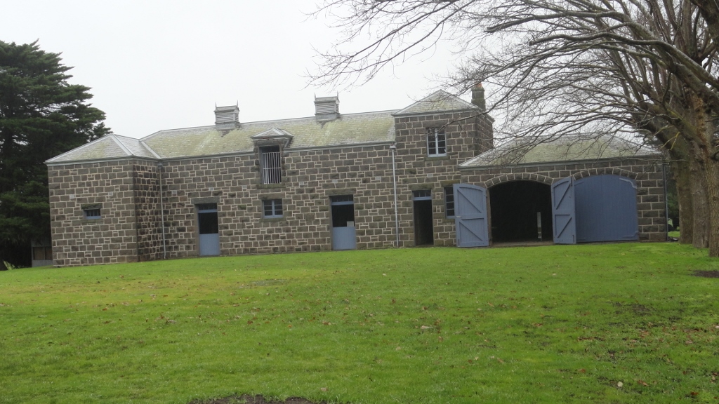 Don't forget to visit the stables at Barwon Park Mansion.