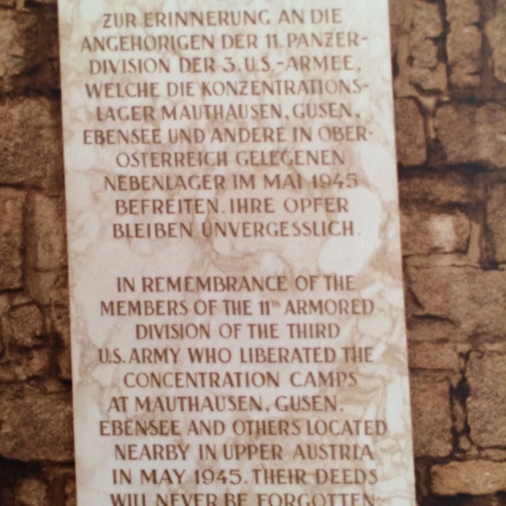 The camp was liberated by the American Army in May 1945.