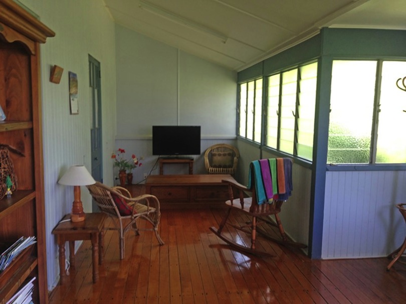 The enclosed verandah as it appears on the current real estate sales page.