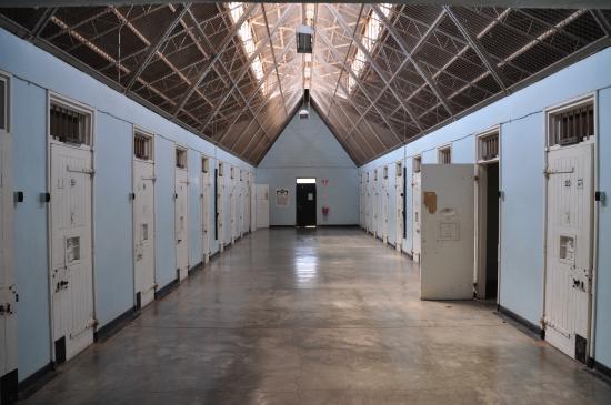 The historic Gladstone Gaol